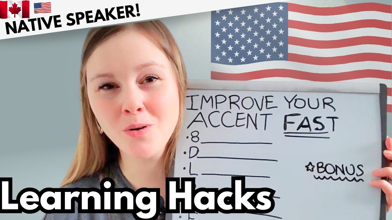 My Secret to Reducing Your Foreign Accent FAST [American Accent Training]