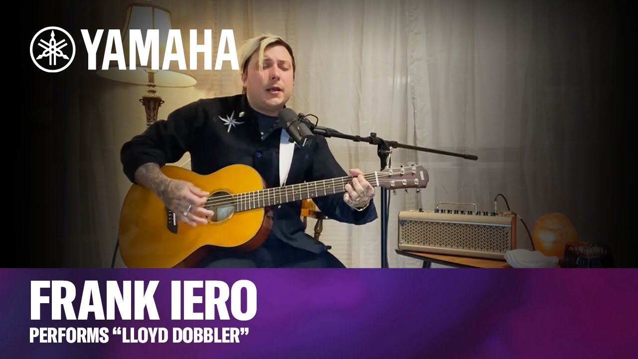 Yamaha | Frank Iero performs “Lloyd Dobbler” with his Yamaha CSF-TA guitar & THR30IIA