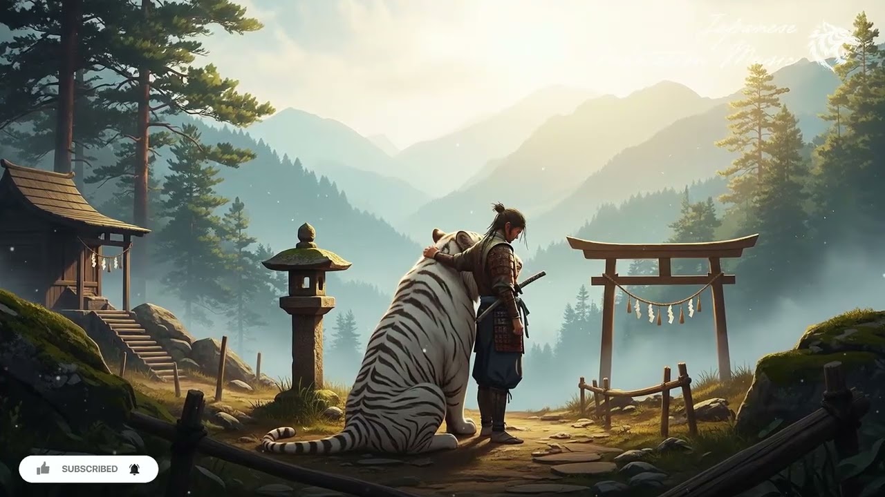White Tiger Vanguard (白虎の先鋒) - Guard your peace | Japanese Zen Instrumental Music, No Lyrics