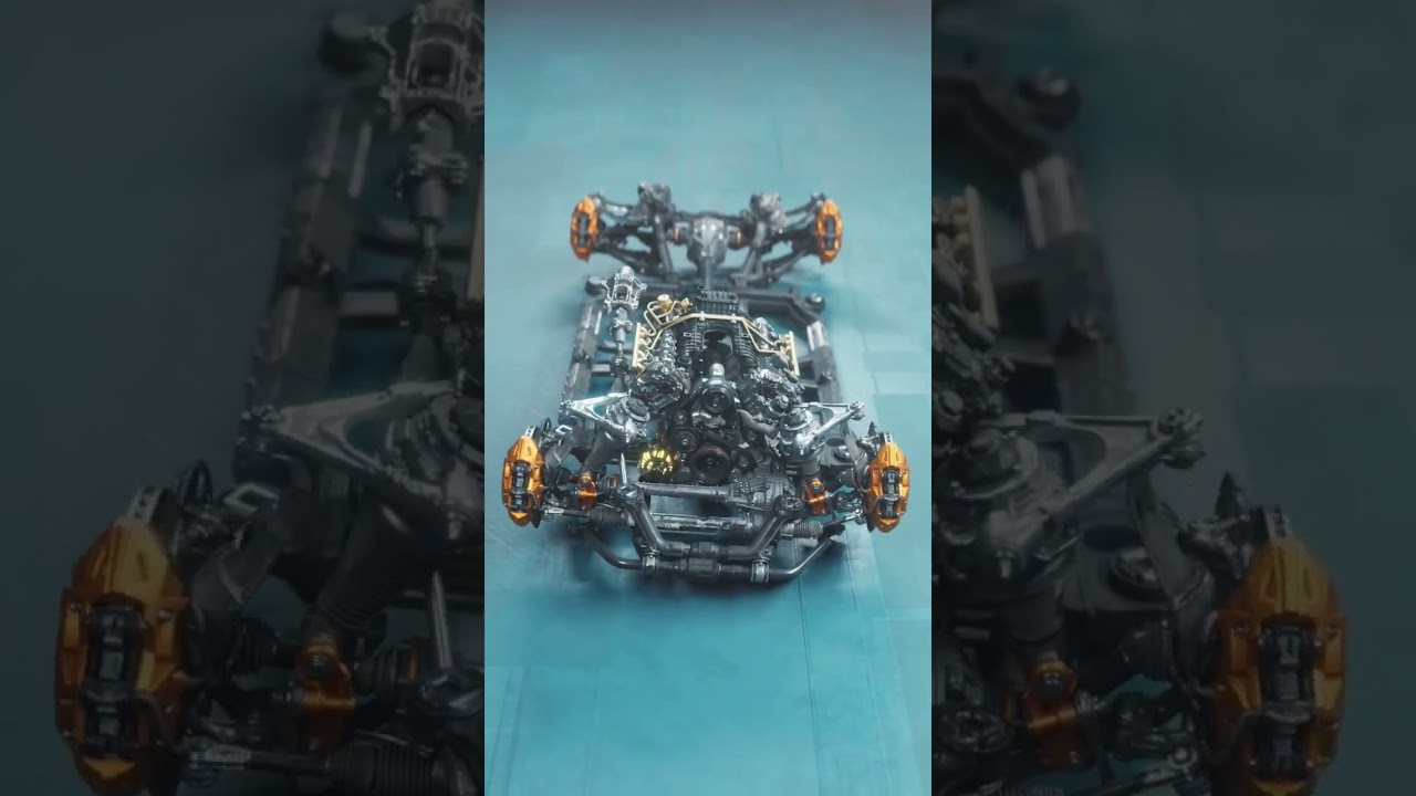 This is how to assemble hyper car.