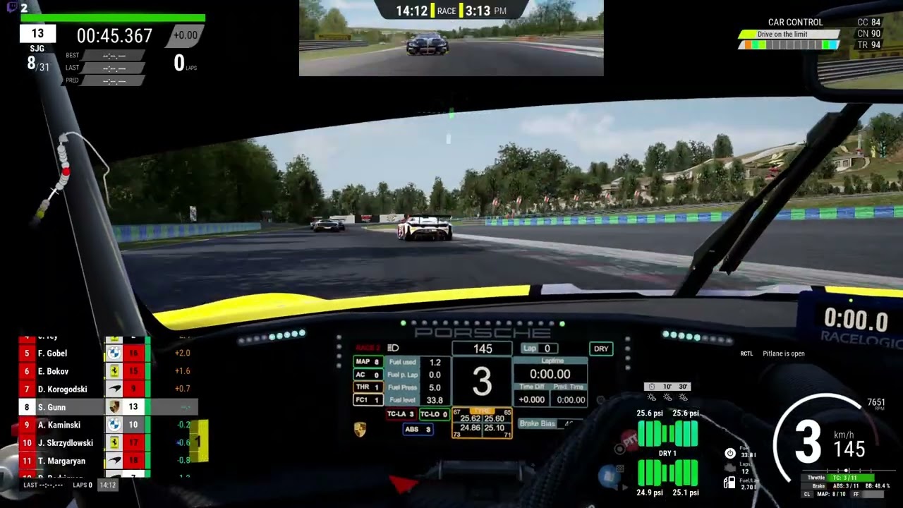 Two nice races (top 10) at Hungaroring | Assetto Corsa Competizione | LowFuelMotorsports | 29-NOV-25