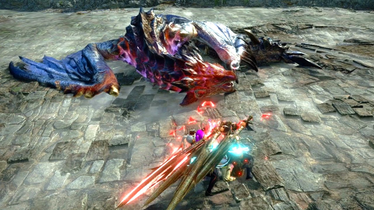 【MHRS】大剣に1分で完封されるリオレウス希少種【サンブレイク】