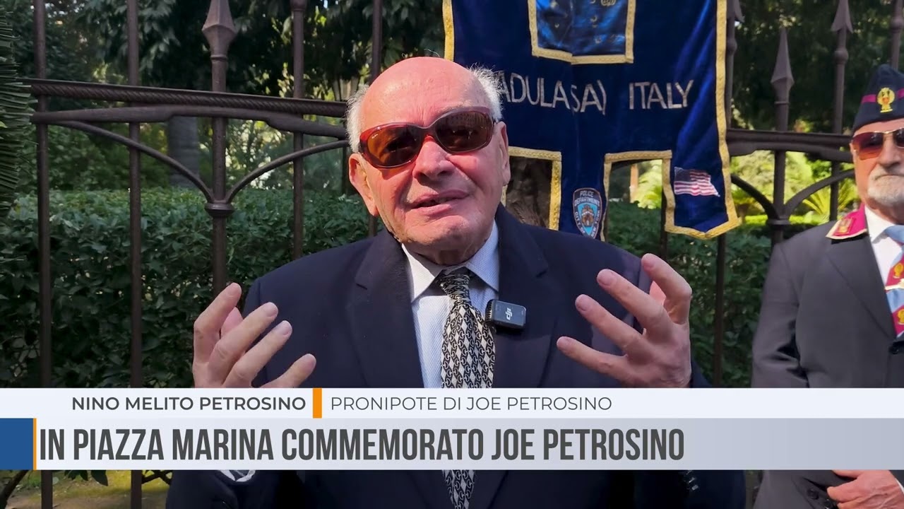 Palermo: in piazza Marina commemorato Joe Petrosino