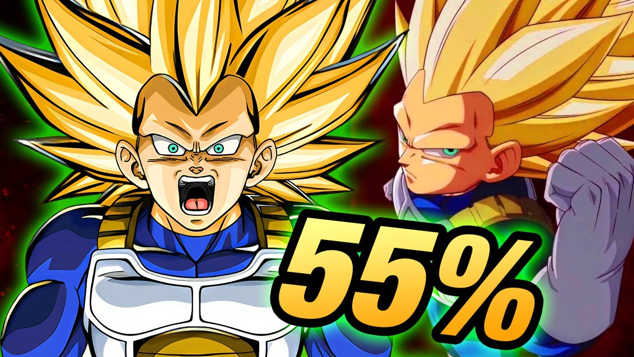 TEQ LR DAIMA SSJ3 Vegeta is a MONSTER even with one copy! 55% First Look Showcase!