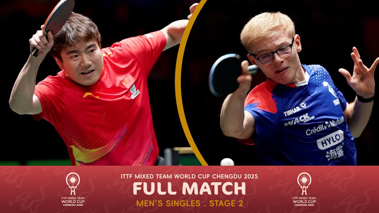 FULL MATCH | Liang Jingkun vs Felix Lebrun | ITTF Mixed Team World Cup 2025 (Stage 2)