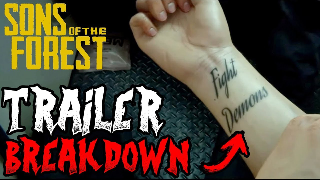 SONS OF THE FOREST | Trailer Breakdown