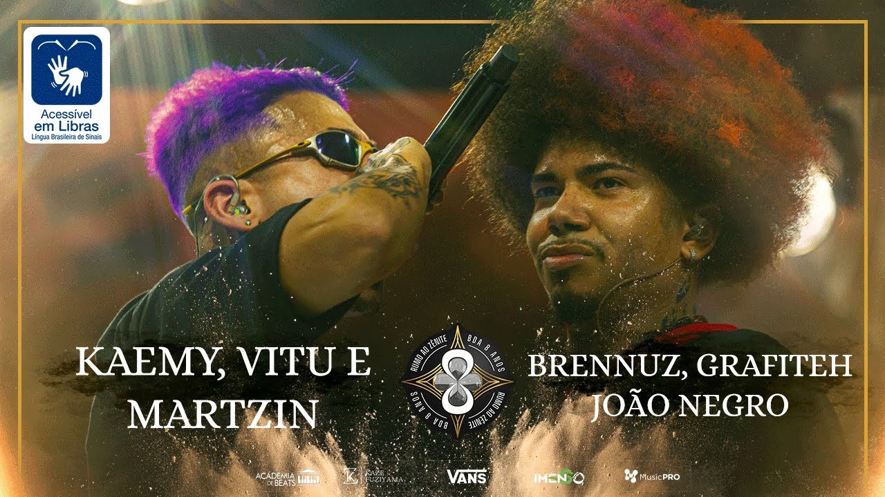 BRENNUZ, GRAFITEH E JO&Atilde;O NEGRO X KAEMY, MARTZIN E VITU | SEGUNDA FASE | BDA 8 ANOS