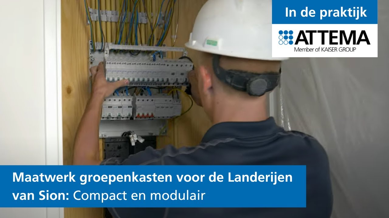 Compacte en op maat gemaakte groepenkasten voor de ‘Landerijen van Sion’.