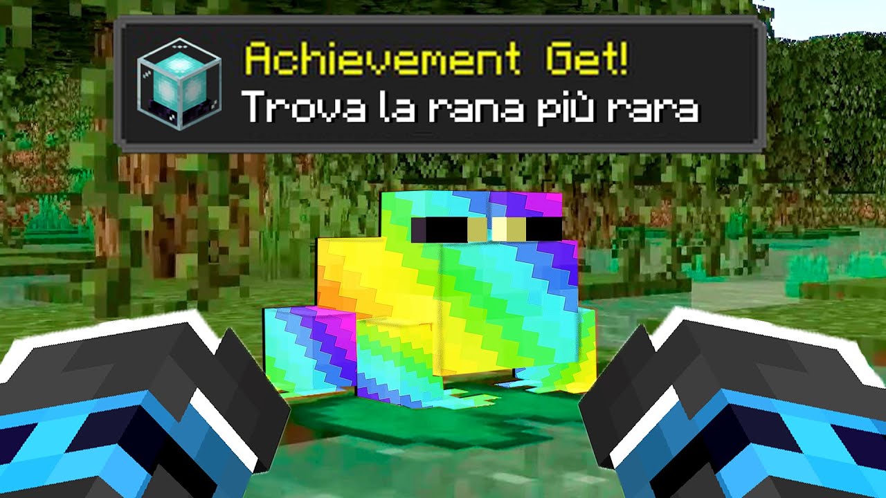 CERCO LA RANA SUPER RARA SU MINECRAFT - ITA