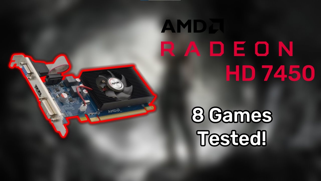 HD 7450 (2GB GDDR3) - Test In 2025!