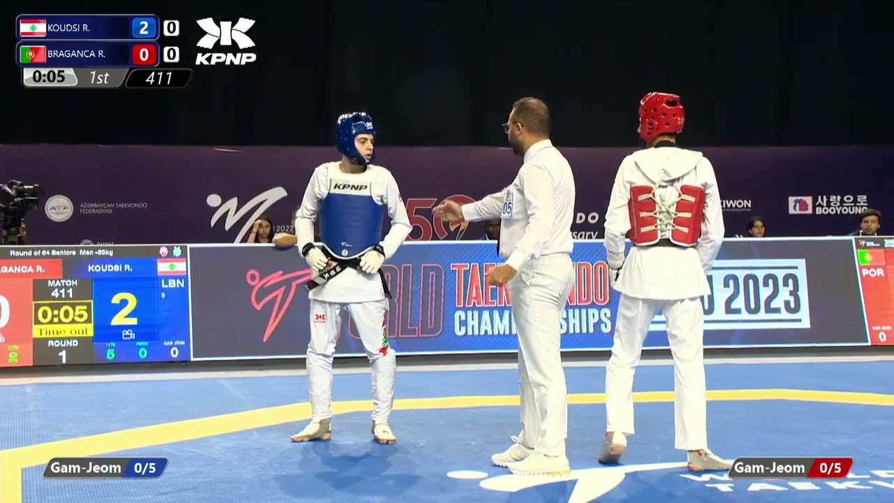411 R64 Men  58kg LBN KOUDSI R  POR BRAGANCA R
