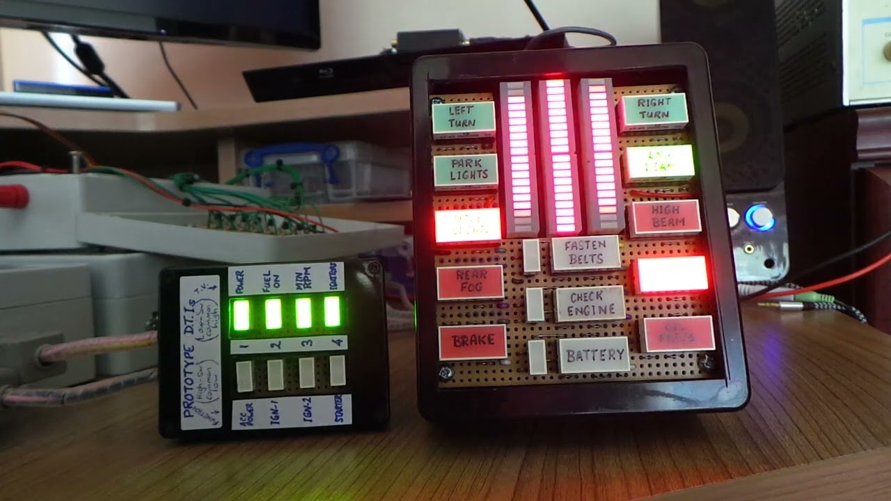 Knight Rider KITT Voice Display - Prototype of New Version from Knights of England