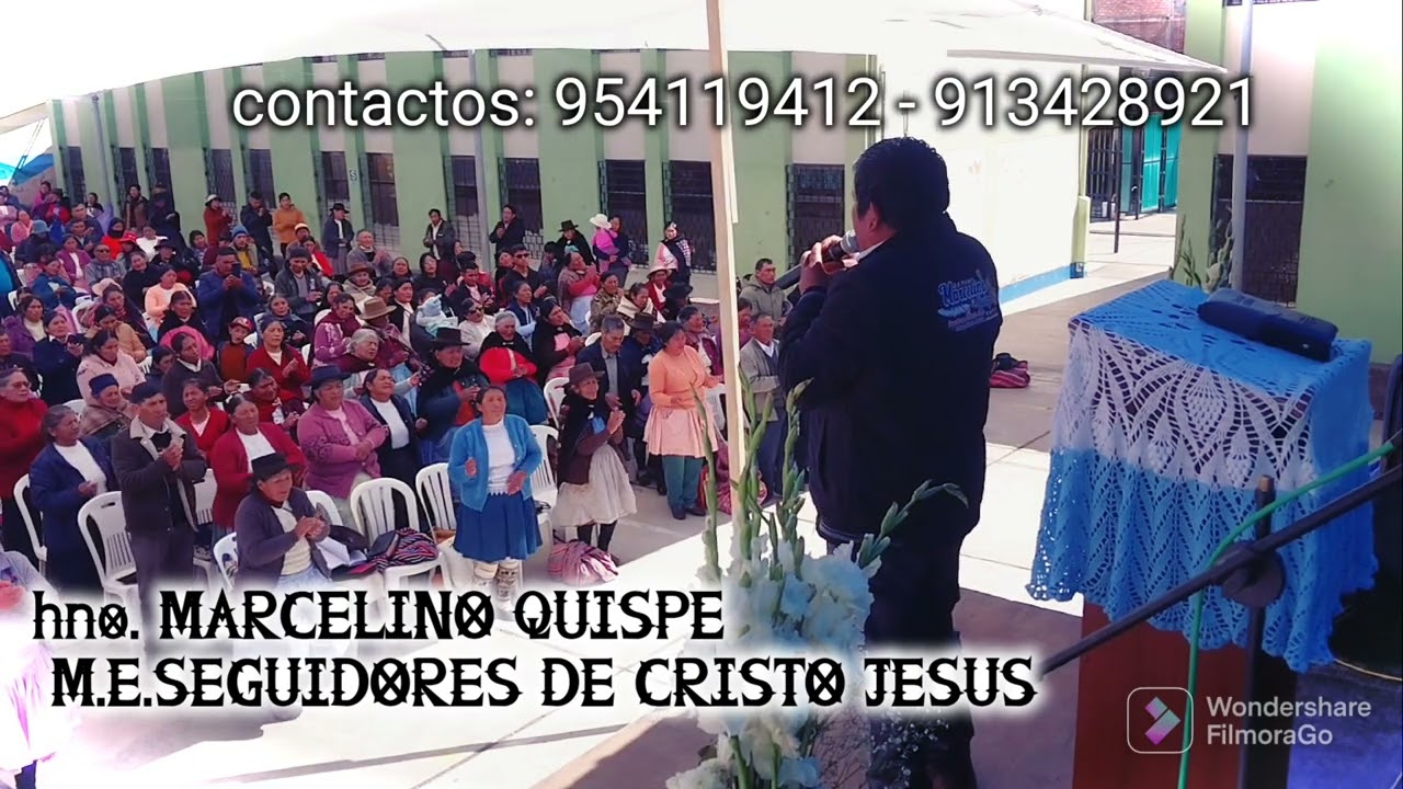 MARCELINO QUISPE / PRIMICIA 2025  EN VIVO - HUANCAVELICA PERÚ 