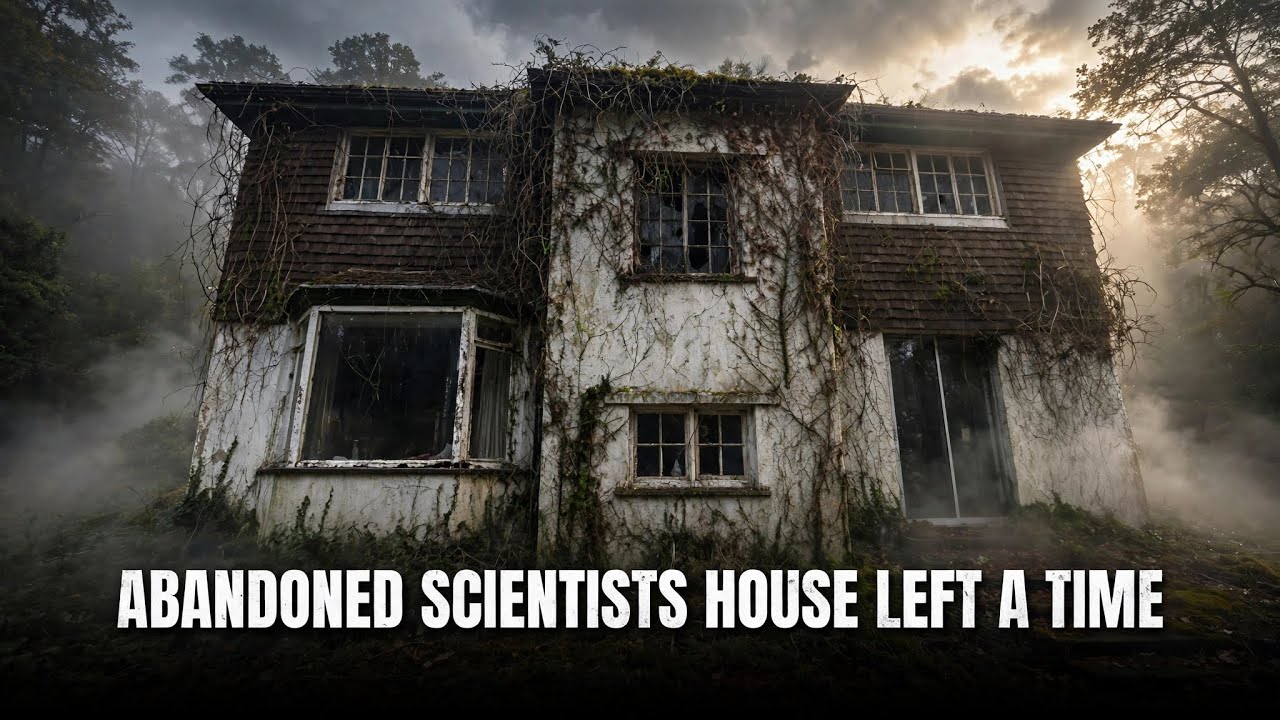 Exploring Abandoned Scientists House Left To Time
