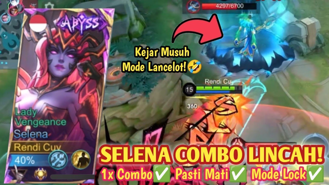 SELENA MODE LANCE, LOCK PHARSA SAMPE UJUNG!🤣 SELENA AGRESIF - BUILD SELENA TERSAKIT 2026 - MLBB