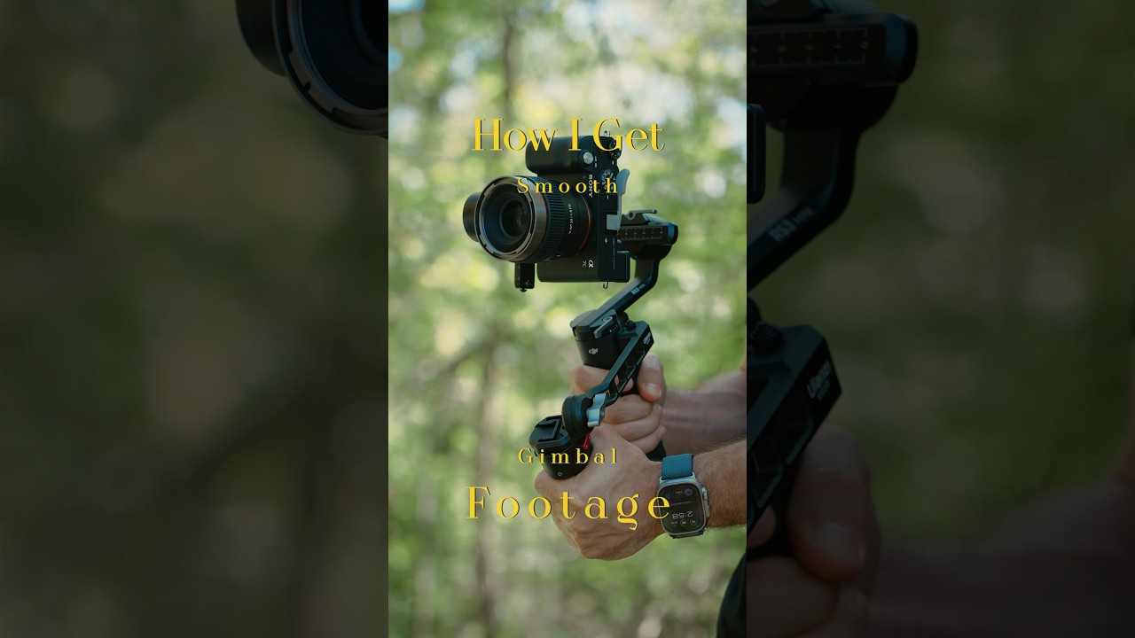 How to Get Smooth Gimbal Shots 🎥