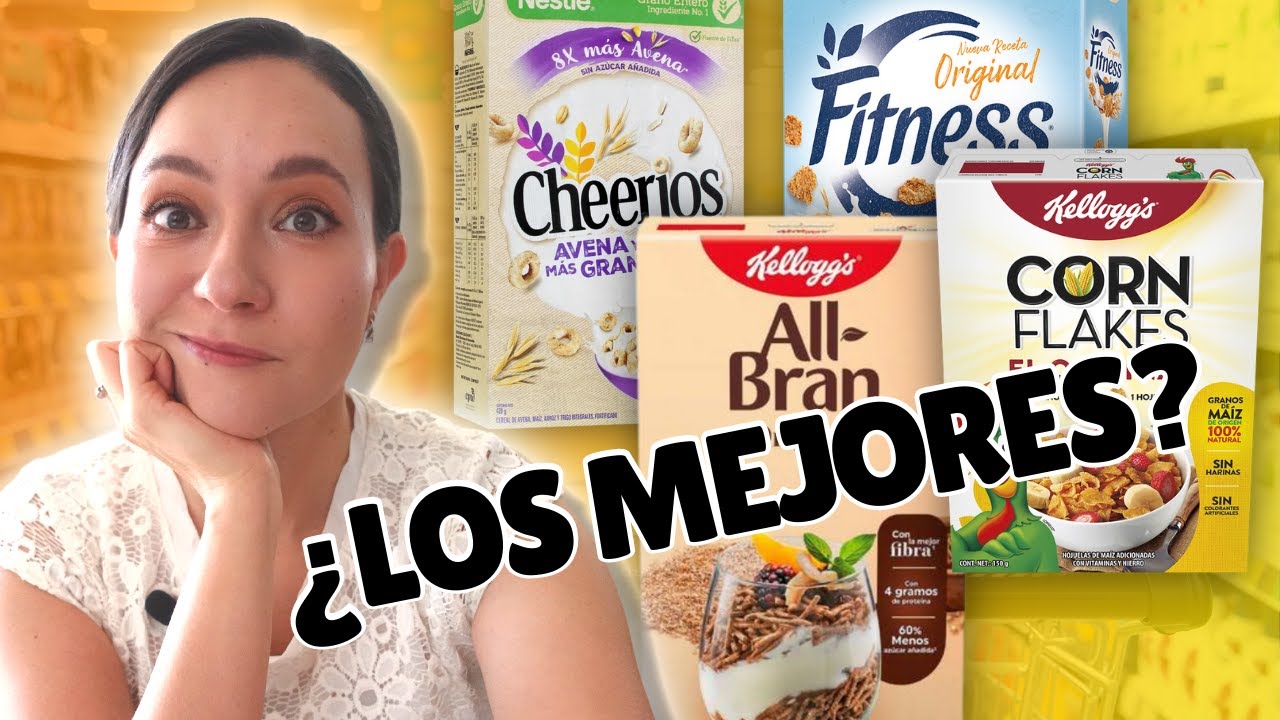 Comparando cereales de caja