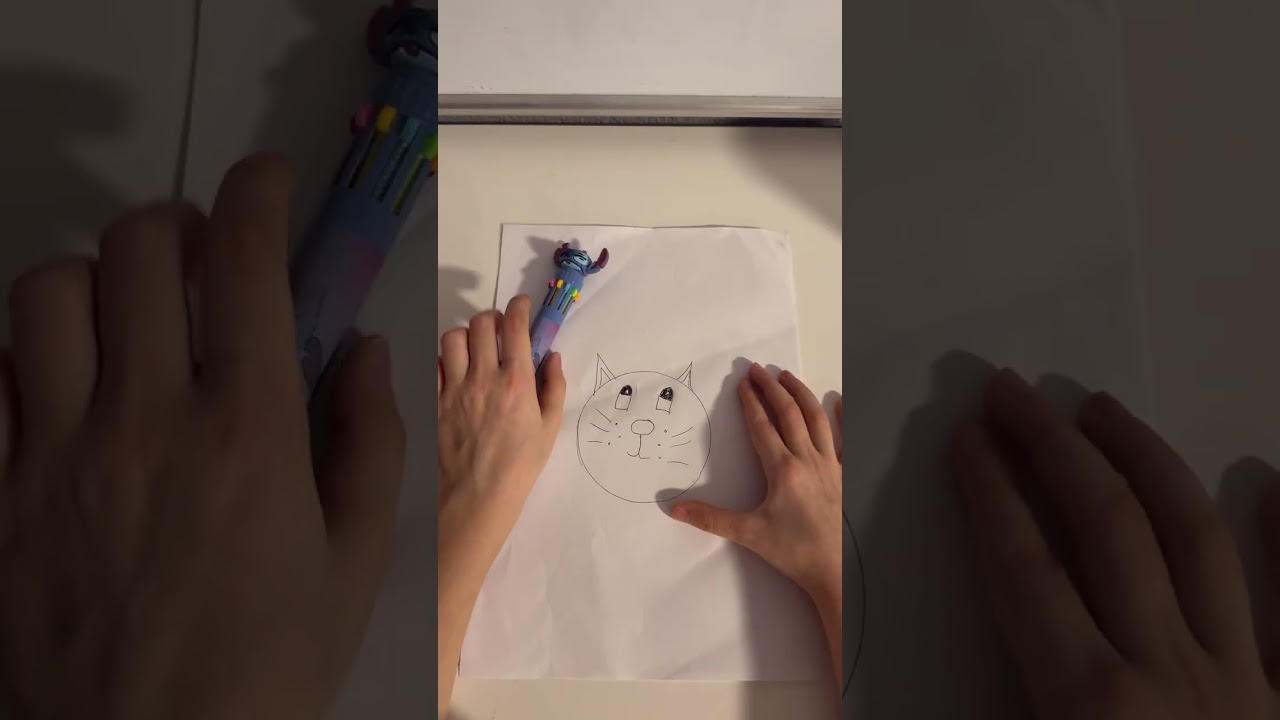 „Süße Katze aus Papptellern basteln 🐱✨“ @artswithsofia 