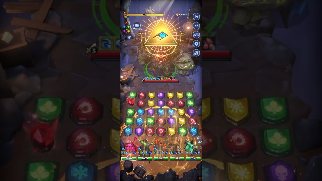 50m dmg against green trial