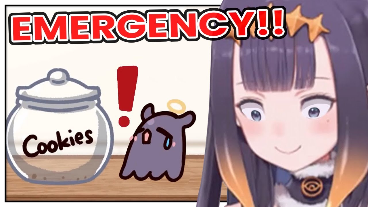 Ina ran out of cookies for the Takodachis