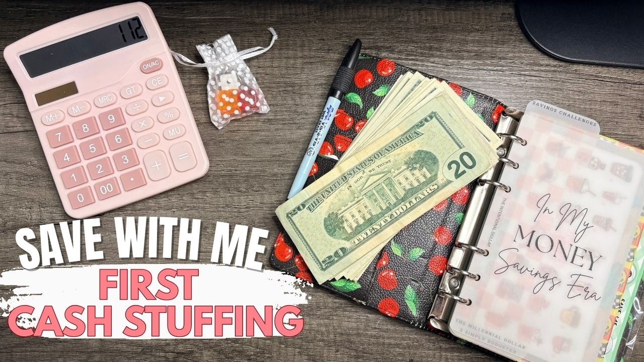 Save With Me Thursday | My first cash stuffing video