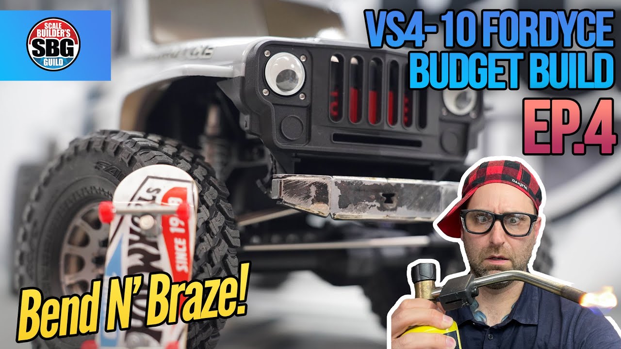 Бамперы своими руками с изюминкой! Бюджетная сборка Vanquish VS4-10 Fordyce — неделя 4