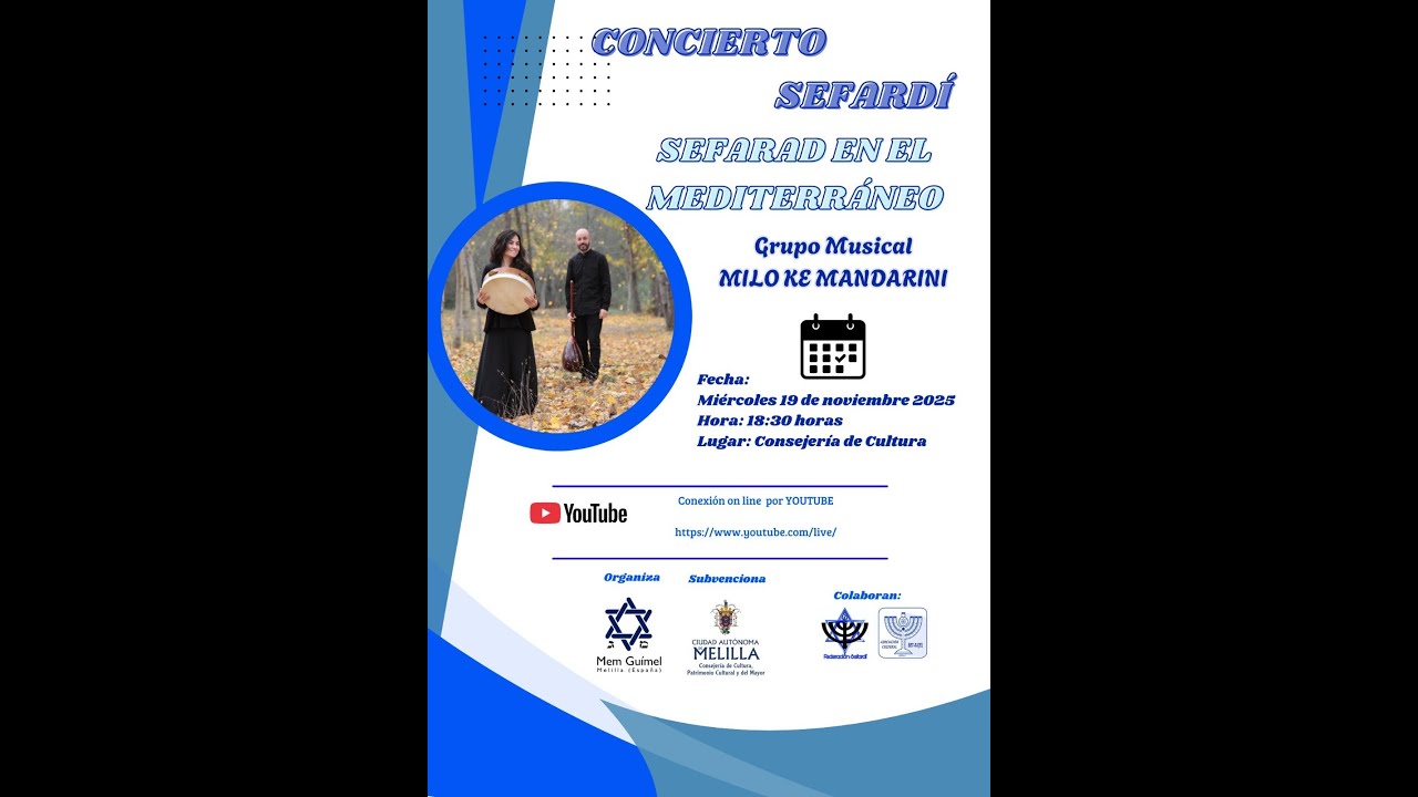 Concierto sefardí - Sefarad en el Mediterráneo