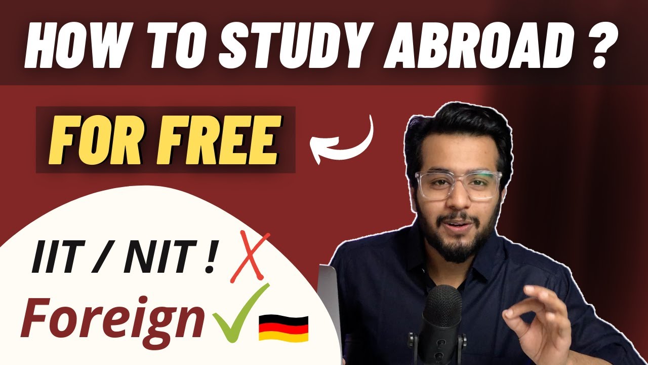 How to Study Abroad For FREE in 2025 | Free Education | Cost Of Living | Best Country to Study ?