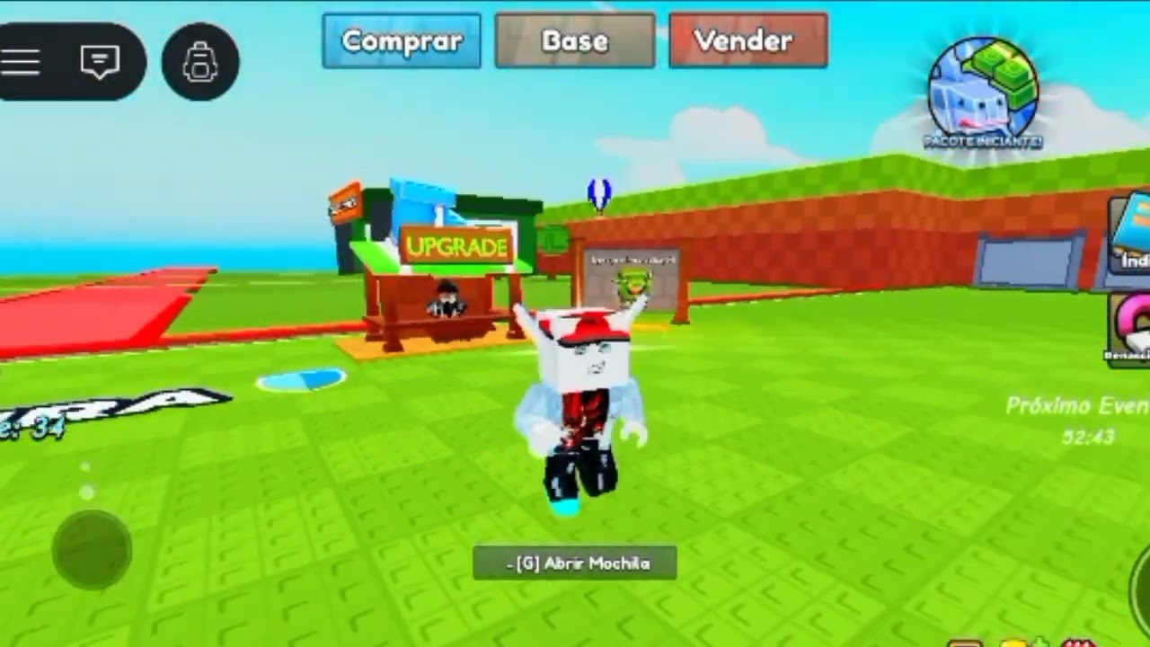 Parti um jogando seu uma luck blok