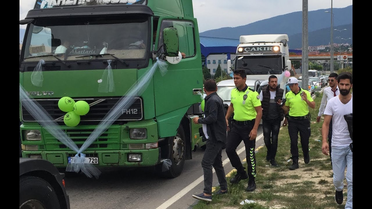 TIR'LI SÜNNET KONVOYUNA CEZA