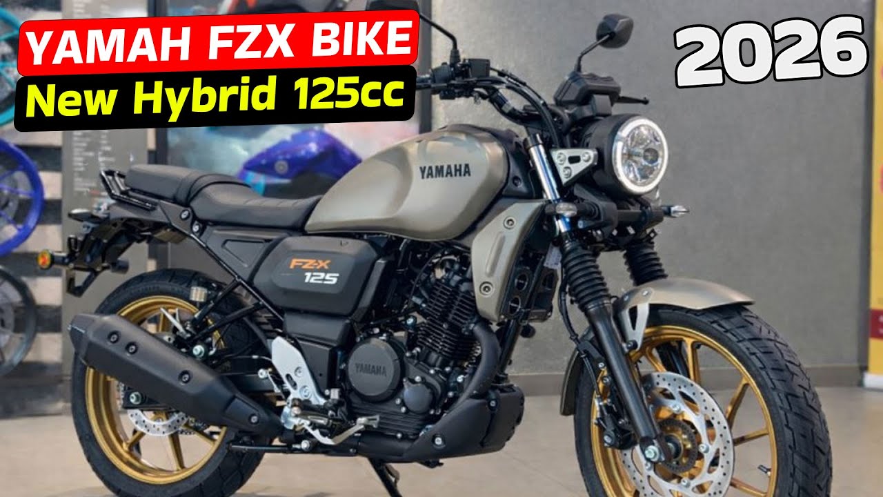 Yamaha FZX 125cc Hybrid Bike कब आएगी? 2026 Update 🔥Yamaha 125cc FZX Hybrid Bike Review