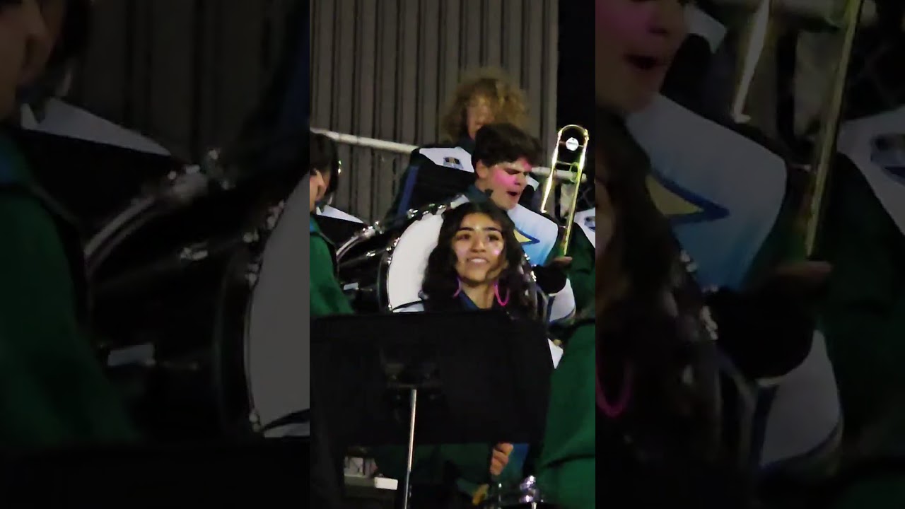 The McKay High (Salem, Oregon) Marching Band perform Hey Baby.