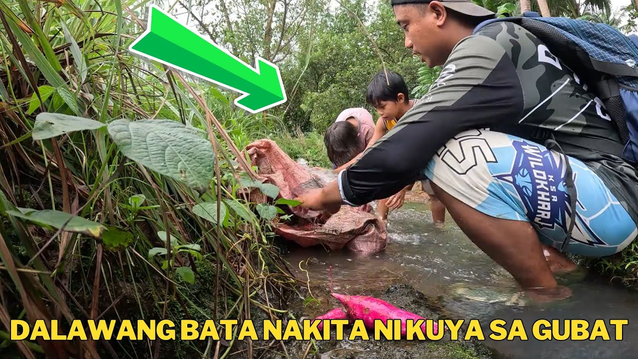 BATA NAKITA SA GUBAT NAPAKADEKADO  PAGHUHUKAY NG KAMOTE @bomboyvlogs3518 KASAMA SINA UTOL