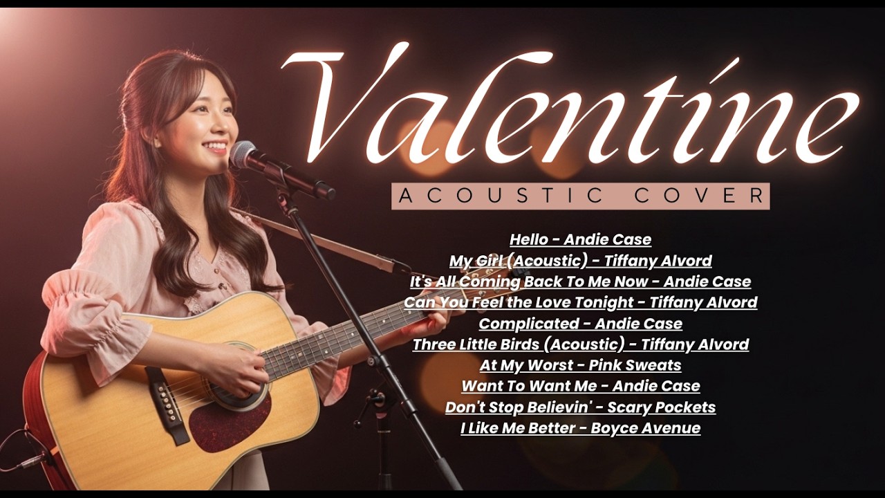 TikTok Valentine Cover Acoustic Playlist 💘 | Best Love Songs 2026 - John Legend, James Arthur, Adele