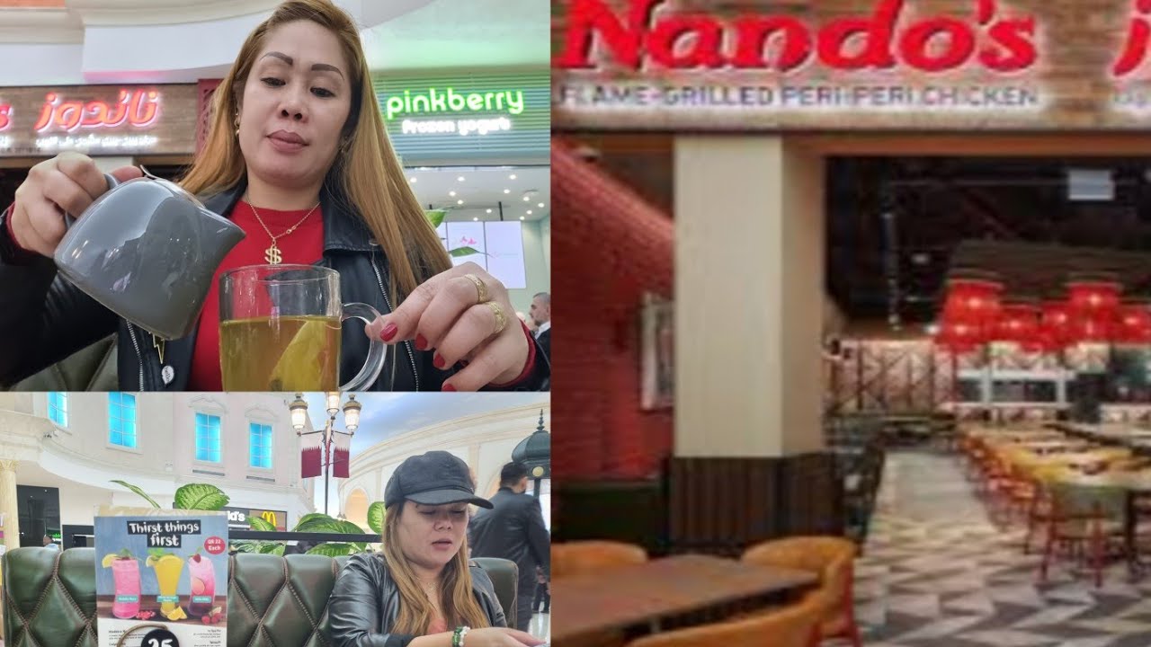 NAKAKAGUTOM PAG NATATALO @  NANDO'S,VILLAGIO MALL DOHA||ASIAN CUP QATAR 2023||ANALYN T.ELS