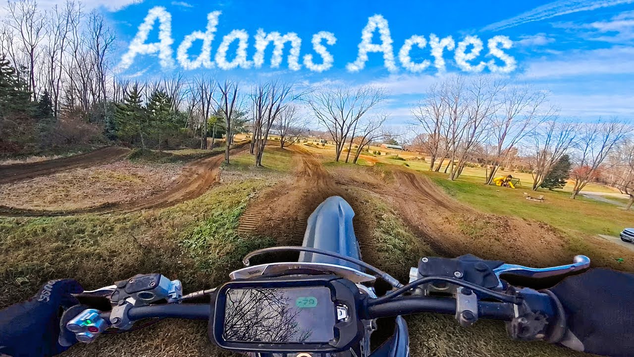 HUGE MX JUMPS - Adams Acres With The Track Creator