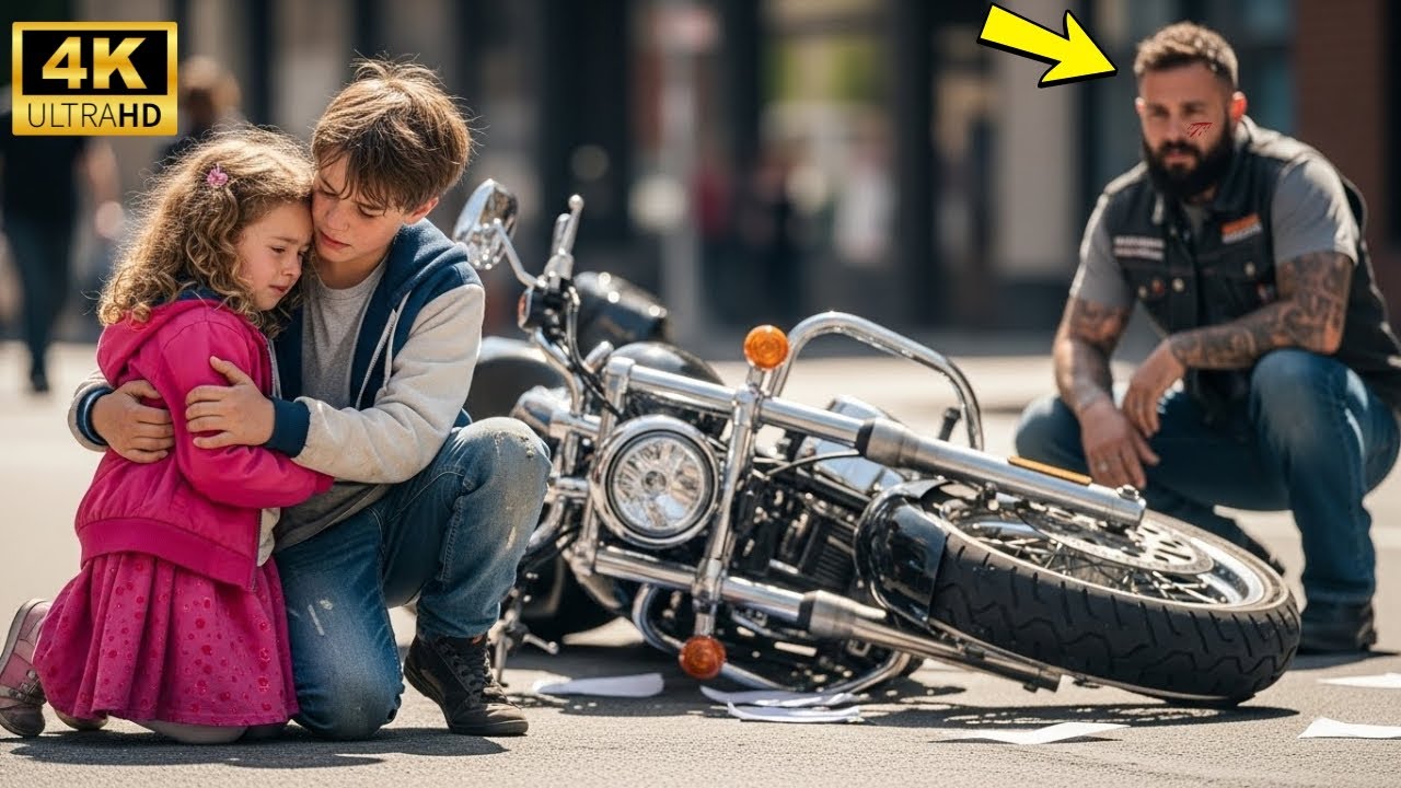 Obdachloser Junge verpasste die Adoption, um ein Mädchen zu retten; Hells Angels änderten sein Leben