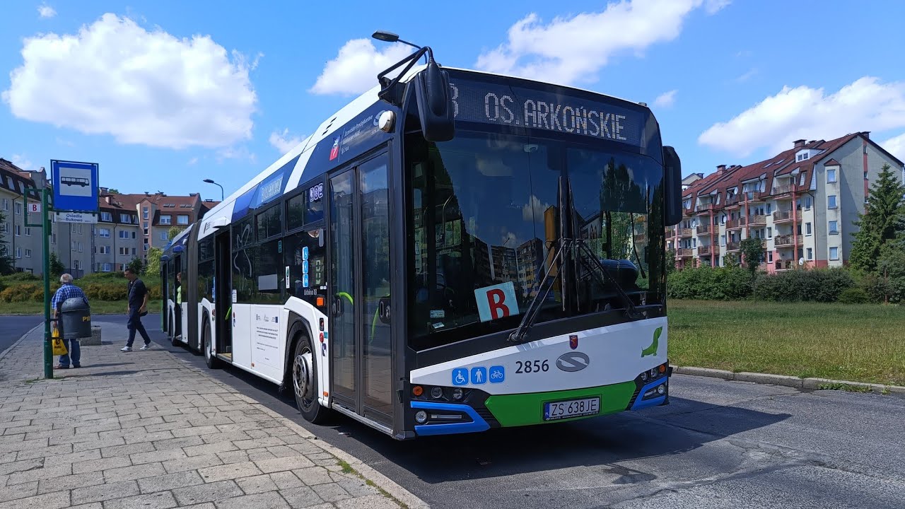 Szczecin, linia B, Solaris Urbino 18 IV #2856