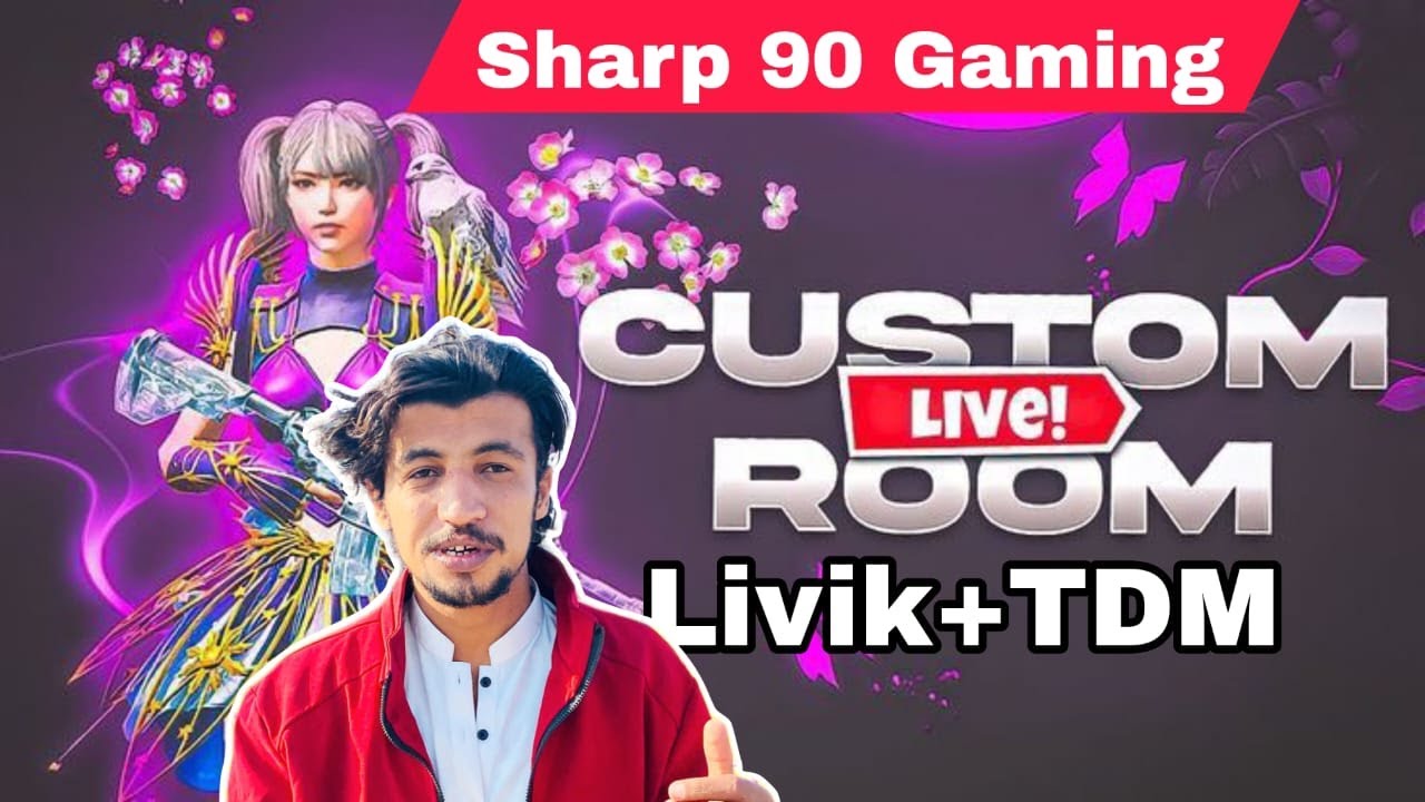 sharp 90 live | custom room | royal pas and cash giveaway | #sharp90gaming #pubgcustomroom
