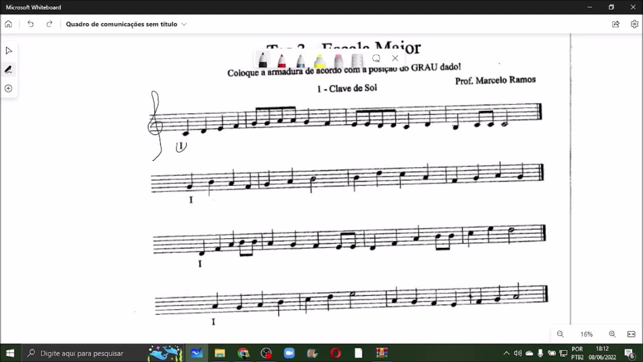 Coloque a armadura na melodia  -  Apostila de Solfejo & Análise