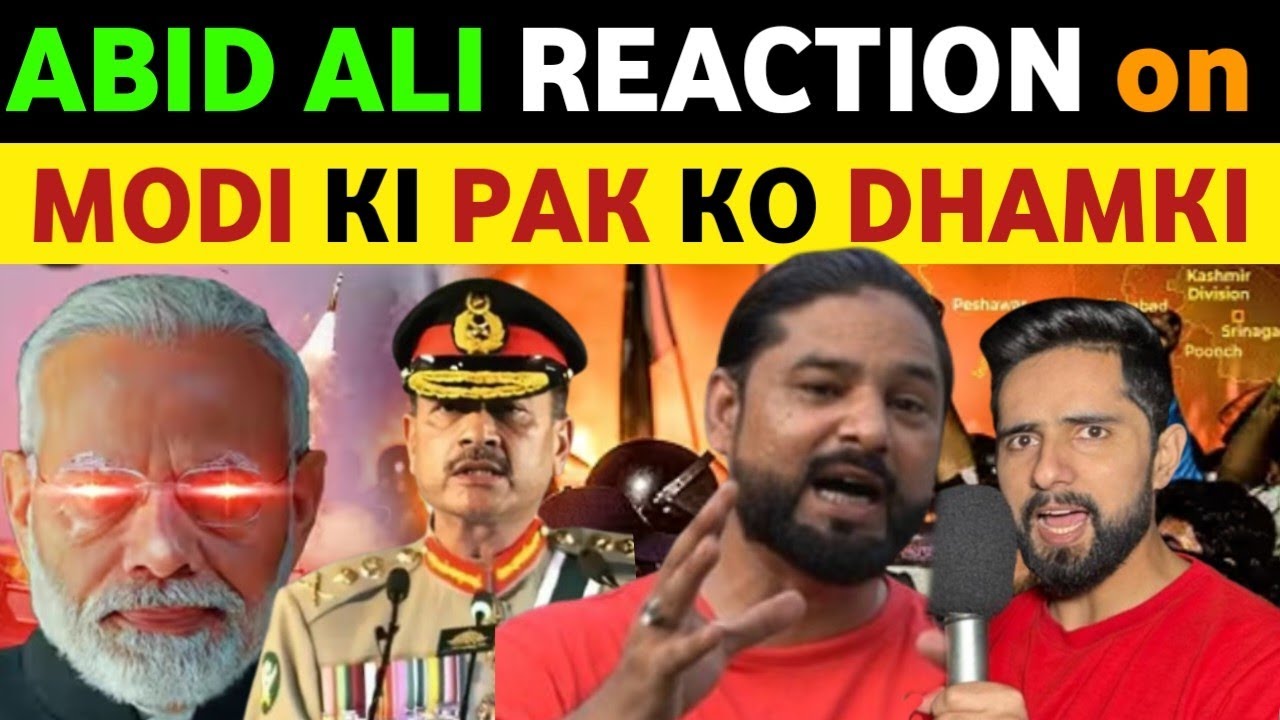 ABID ALI'S REACTION ON MODI'S STATEMENT AGAINST PAK & USA, PAK MEDIA SHOCKING REACTION, REAL TV 