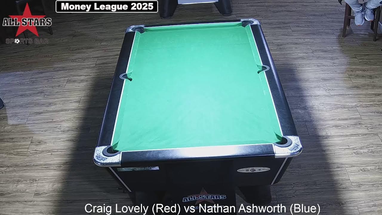 Allstars Weston Money League Craig Lovely v Nathan Ashworth