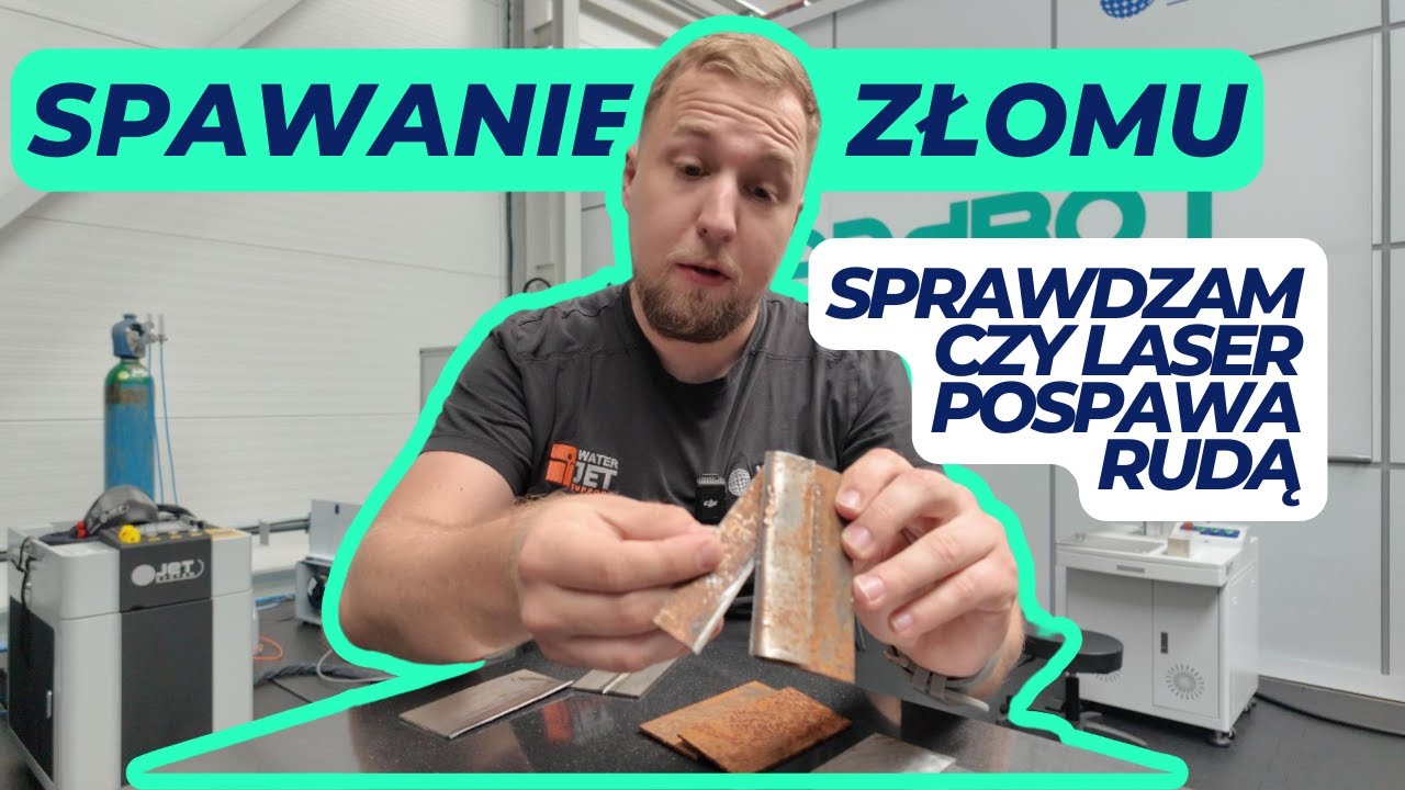 Czy można spawać na rdzę? Spawanie laserowe zardzewiałej blachy. Sprawdziliśmy to dla Was!