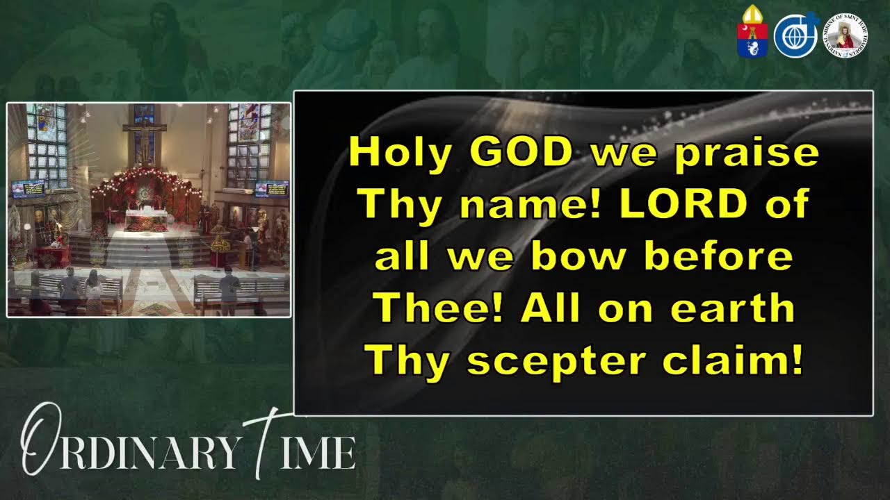 𝐋𝐈𝐕𝐄 𝐍𝐎𝐖 | January 12, 2026 | 6:30 AM | Holy Eucharist  | Monday of the First Week in Ordinary Time