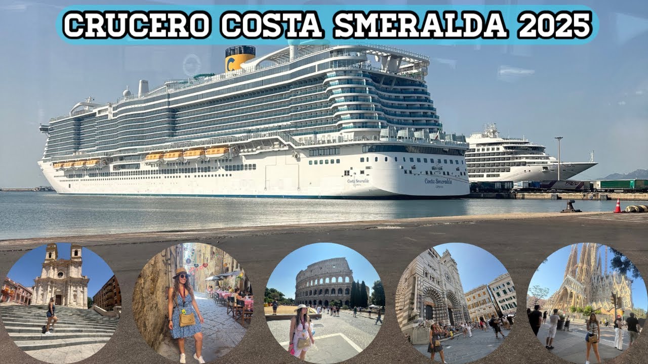 CRUCERO COSTA SMERALDA 2025 - Kystutorial - Italia Francia Barcelona