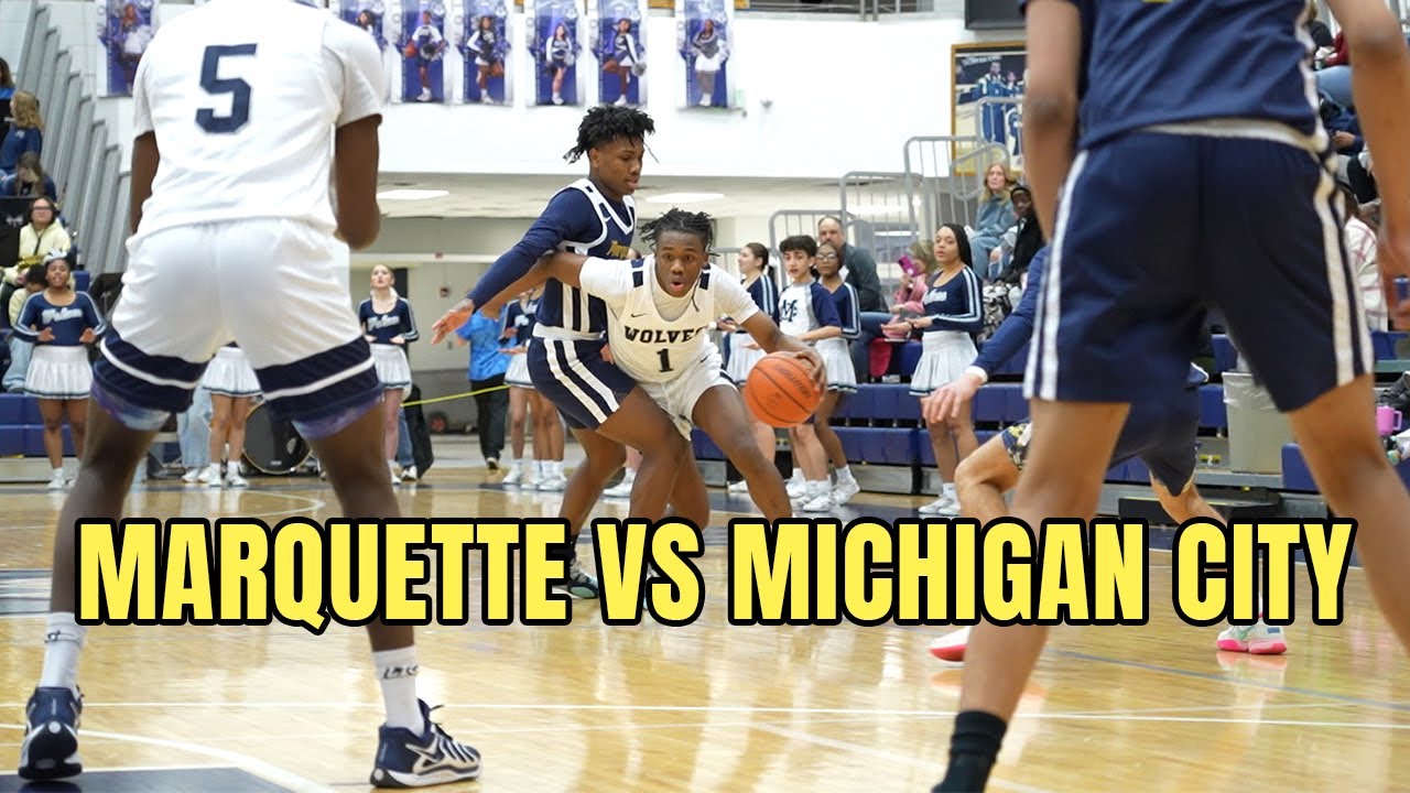 CROSSTOWN MATCH UP : MARQUETTE CATHOLIC VS MICHIGAN CITY