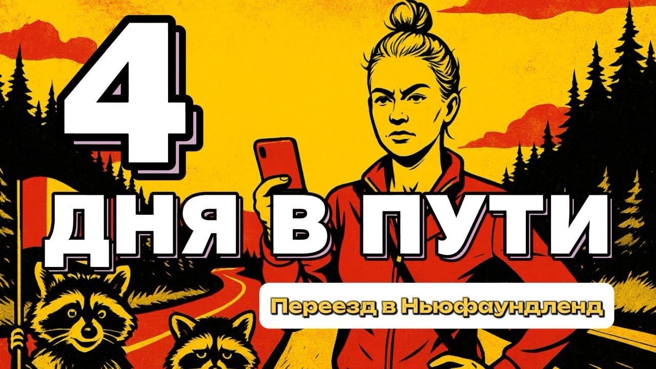 Из Торонто в Сент-Джонс Ньюфаундленд. Канада 2025