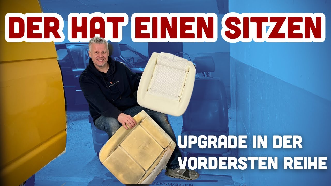 Sitz-Upgrade Deluxe! Neue Kissen, Sitzheizung & Drehkonsole - Mach deinen Bulli zum Komfort-Champion