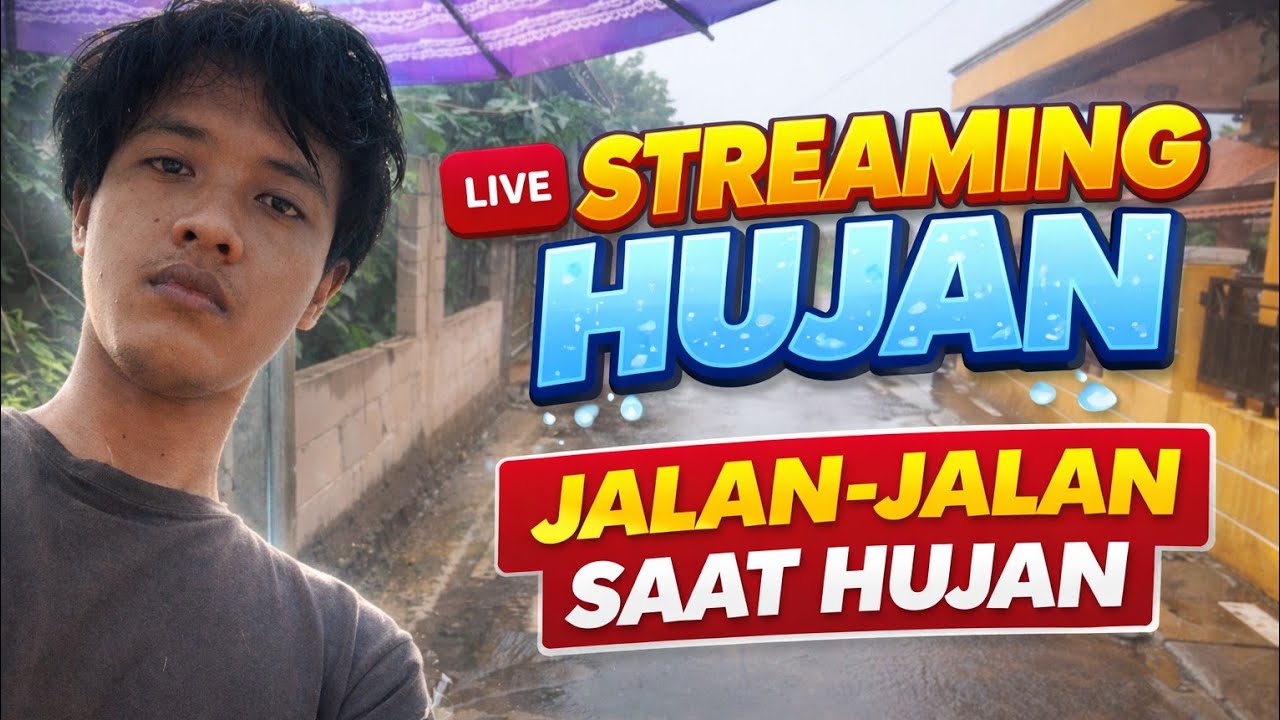 BHEDUL sedang live sekarang!!!, main hujan hujan yuk😏