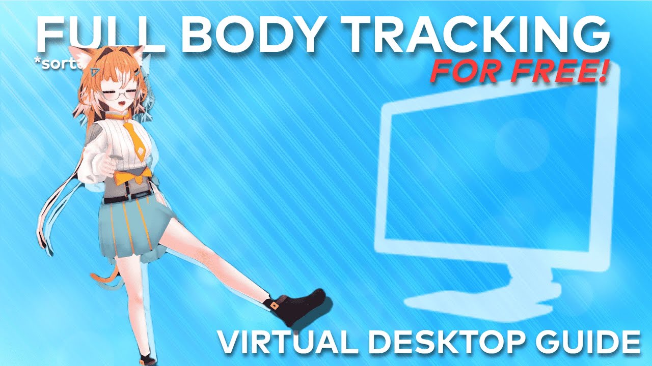 VR FULL BODY TRACKING FOR FREE! | VIRTUAL DESKTOP GUIDE